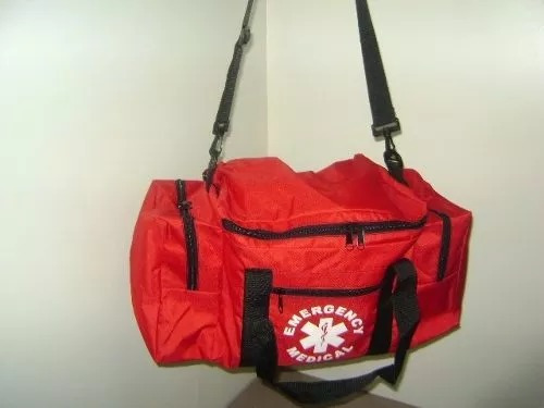 Bolso Tipo Rescate Rojo Sin Compartimiento