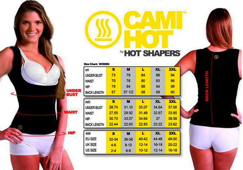 Chaleco Cami Hot Shapers