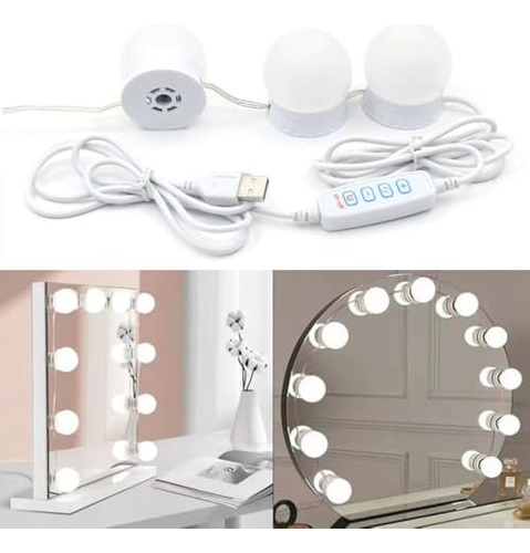 Luces Led De Tocador Para Espejo, Luces De Tocador Estilo Ho