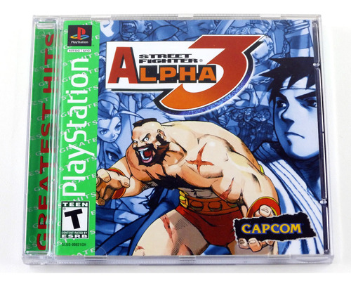 Street Fighter Alpha 3 Original Ps1 Playstation 1