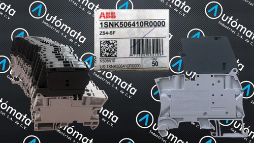 1snk506410r0000 Abb zs4-sf clema Portafusible #10awg, 50pz