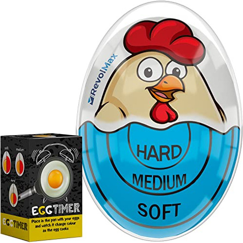 Kitchen Egg Timer That Changes Colors When Done, Hard B...