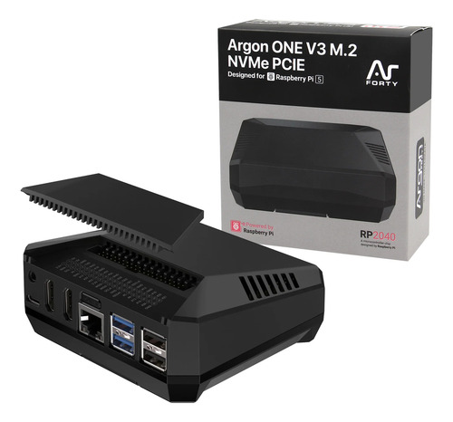 Funda Argon One V3 M.2 Nvme Pcie Para Raspberry Pi 5