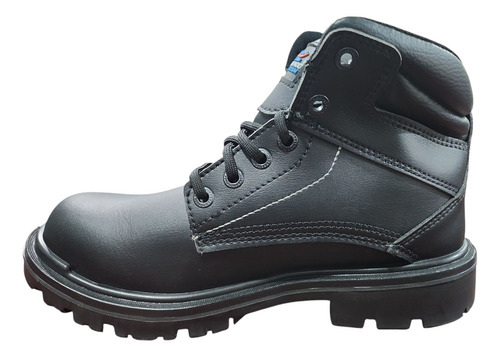 Bota Berrendo Microfibra Negro Casco Acero Suela Helium 6006