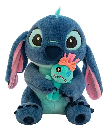 Lilo& Stitch Stitch And Scrump Peluche Muñeca Navidad Regalo Azul