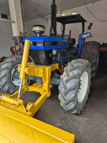 Tractor 6610 New H. -carraro, Pala Frontal, Arado Y Rotavito