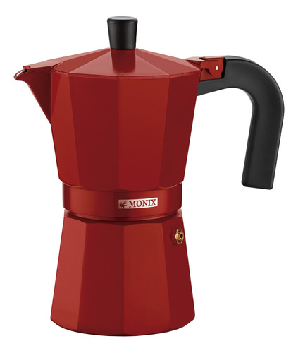 Cafetera Monix Vitro 6 Tazas manual fresa italiana