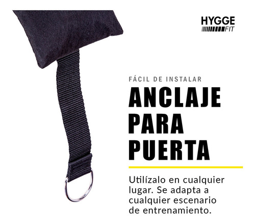 Imagen 4 de 9 de Bandas De Suspensión Trx Entrenamiento Anclaje Acero + Bolso