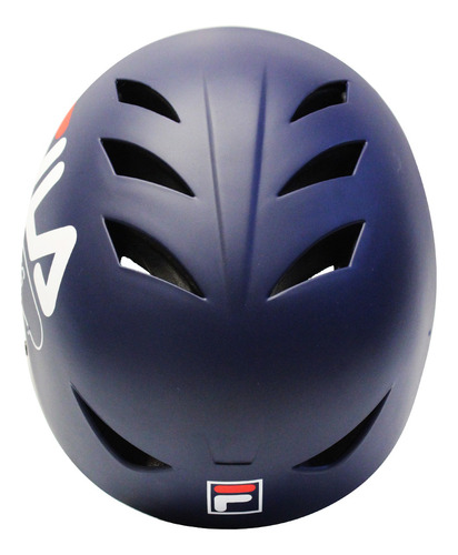 Combo De Scooter Infantil Fila Led Con Casco Azul