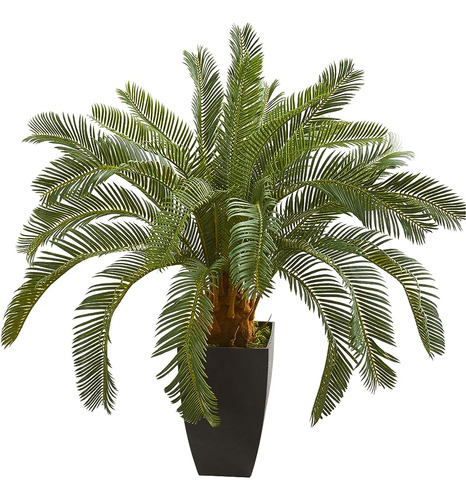 Casi Natural 30 Cycas Plantas De Seda Artificial Verde