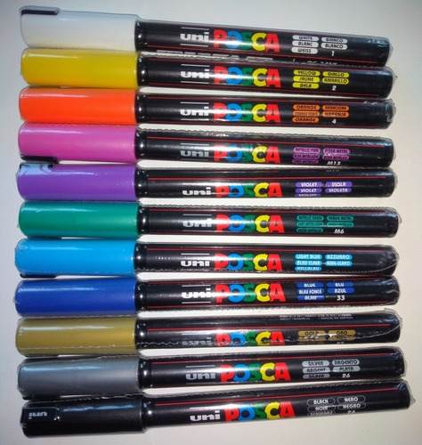 Posca Pc 1mr Marcador Posca De Colores Unidad