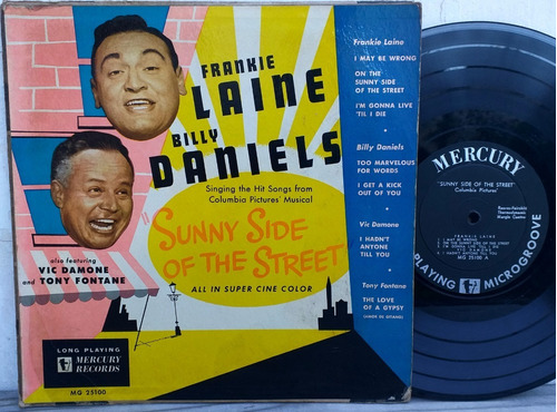 Frankie Laine - Billy Daniels - Lp 10 Pulgadas Año 1951 