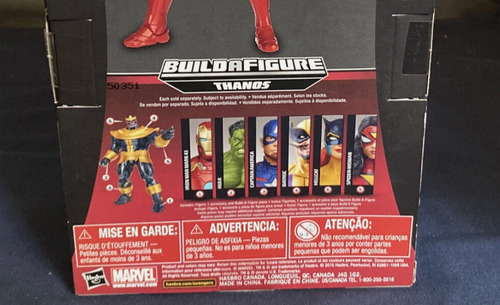 Marvel Legend Baf Thanos Cabeza Y Brazo Izquierdo
