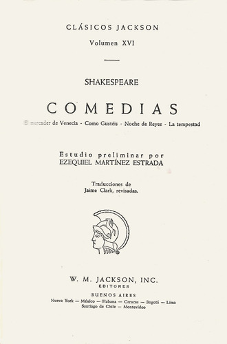 Comedias - Shakespeare (Usado)