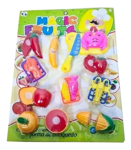 Frutas E Legumes Magic Fruits Brinquedo Picapau 476