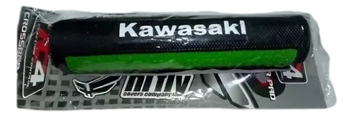 Pad Protector De Manubrio Kawasaki Verde Alta Calidad Rpm764