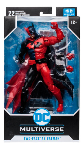 Mcfarlane Dc Multiverse Two-face As Batman Batman: Reborn