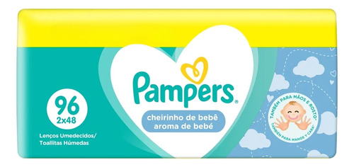 Pampers Toallitas Aroma Bebe Fresh Clean X 96un