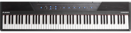 Piano Digital 88 Teclas Alesis Concert Garantia  Abregoaudio