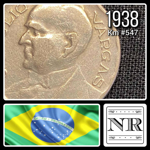 Brasil  - 400 Reis - Año 1938 - Km #547 - Vargas
