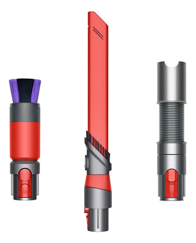 Accesorio Para Aspiradora Dyson: Kit De Limpieza Detallada Color Rojo