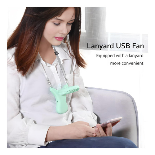 Ventilador Portátil De Oatsbasf Mini, Lindo Diseño De De 3 °