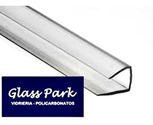 Perfil U Para Policarbonato Alveolar 4mm Y 6mm - Glass Park