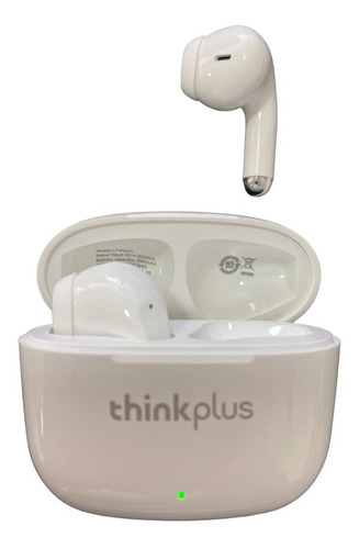 Imagen 1 de 6 de Auriculares In-ear Bluetooth Lenovo Lp40 Pro Color Blanco -*