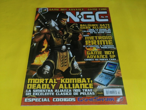 Revista Videojuegos Ngc #23 2003 Mortal Kombat Deadly Allian