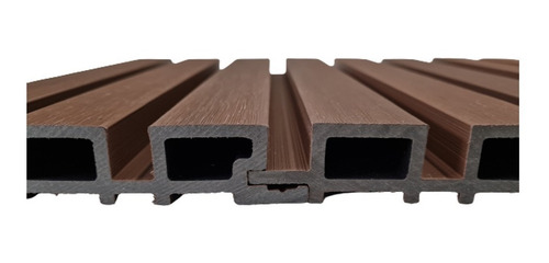 Imagen 3 de 6 de Revestimiento De Pared Pvc Wall Panel Nogal 16,9 Cm
