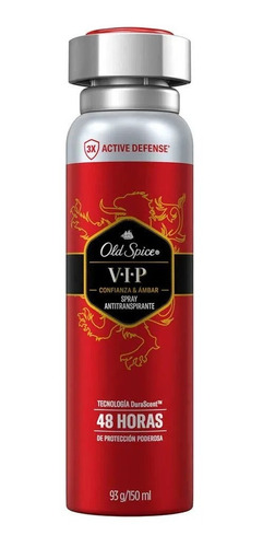 Antitranspirante Spray Old Spice Vip 150ml