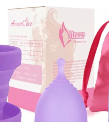 Copa Menstrual Certificada Fda 100 % Silicon Médico