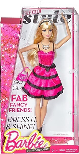 Barbie Style Rubia Vestidos A La Moda - Envio Gratis