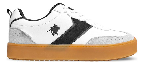 Zapatillas Urbanas Oxford Polo Club Hombre Livianas Bayo