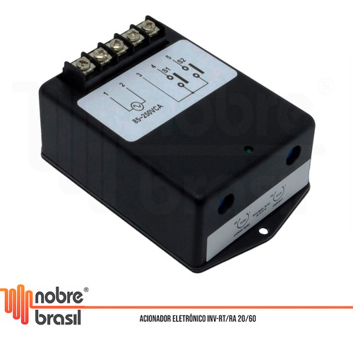 Inv Ra 20/60 Chave Timer Reversora Temporizador Inova