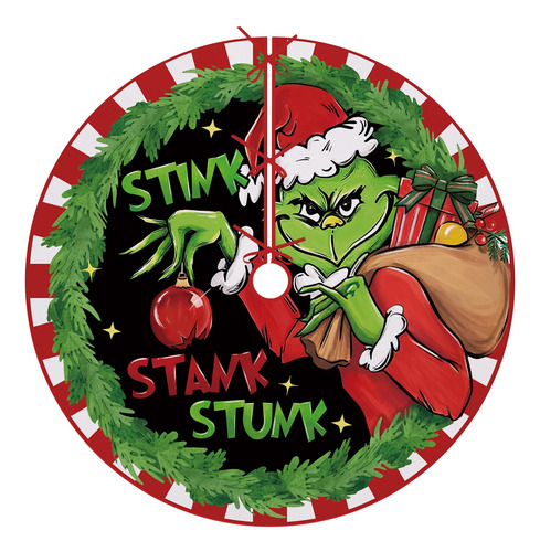 Fzbali Stink Stank Stunk - Falda De Árbol De Navidad De 36.