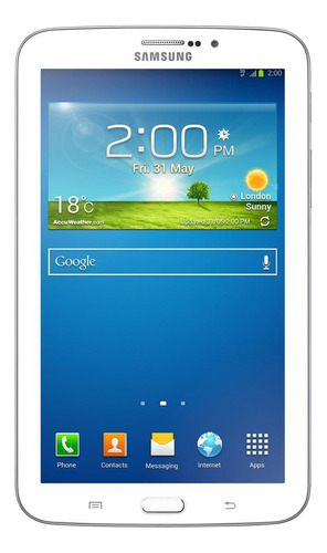 Tablet  Samsung Galaxy Tab Tab 3 2013 SM-T211 7" 8GB white e 1GB de memória RAM