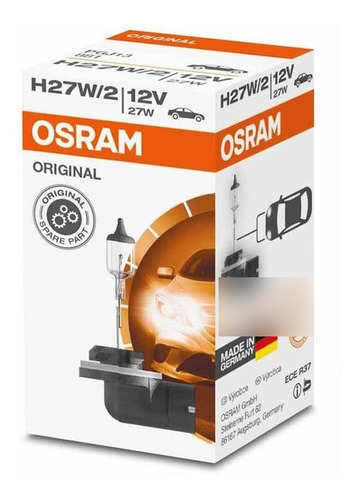 Lampada Halógena H27 27w 12v Osram Original Encaixe Unitário