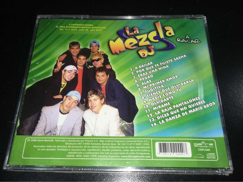 Cd La Mezcla Dj A Bailar Nuevo Cerrado