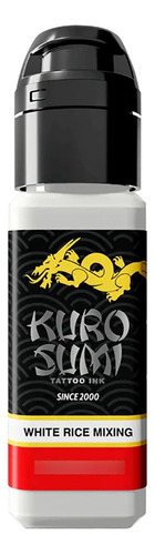 Tinta Pigmento Tattoo Kuro Sumi 0.75oz White Rice Mixing