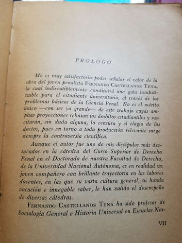 A0 Lineamientos Elementales De Derecho Penal 1a Ed. Tena (Usado)