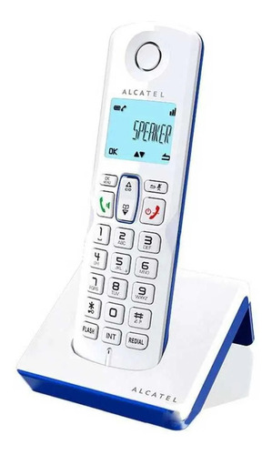 Caja Abierta Telefono Inalambrico Alcatel S250 Blanco/azul