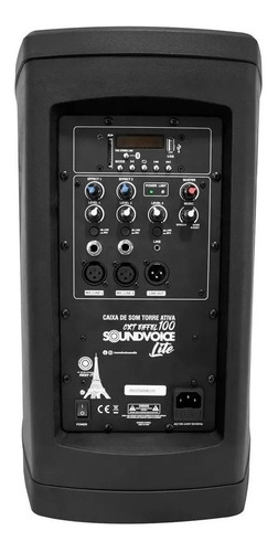 Caixa De Som Torre Ativa Soundvoice Lite Eiffel Line Array