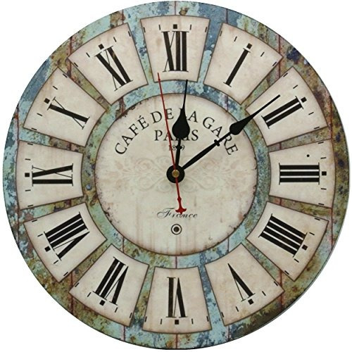 Relian Reloj De Pared Decorativo De 12 Pulgadas De La Vendim