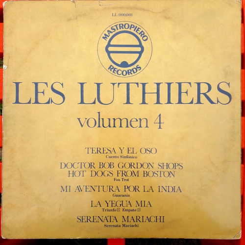 Les Luthiers - Lote 4 Vinilos 1980 Impecables Estándar