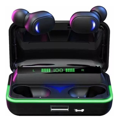 Auriculares E10 Inalámbrico Tws Con Caja De Carga Deportivos