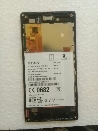 Marco Original Para Sony Xperia J St26a