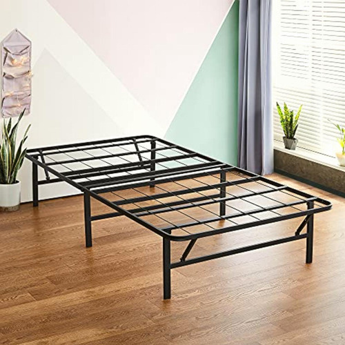 Olee Sleep Marco De Cama Plegable De Metal, Altura Para