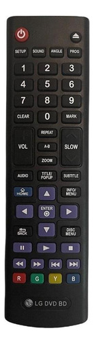 Control Remoto Para Dvd Y Blu Ray LG Funda Y Pilas Incluidas