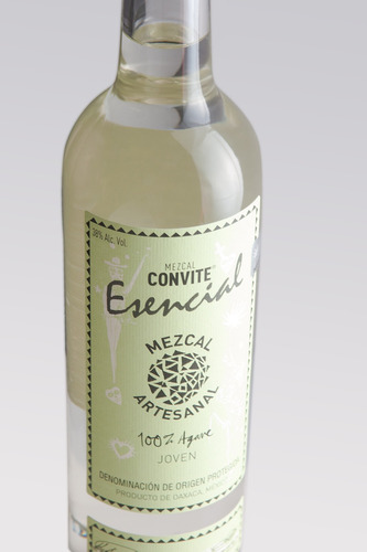Imagen 3 de 3 de Mezcal Convite Esencial 700 Ml